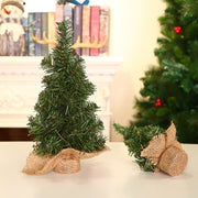 Mini Artificial Christmas Pine Tree Table Centerpiece, 6-Inch, Bulk Set of 12