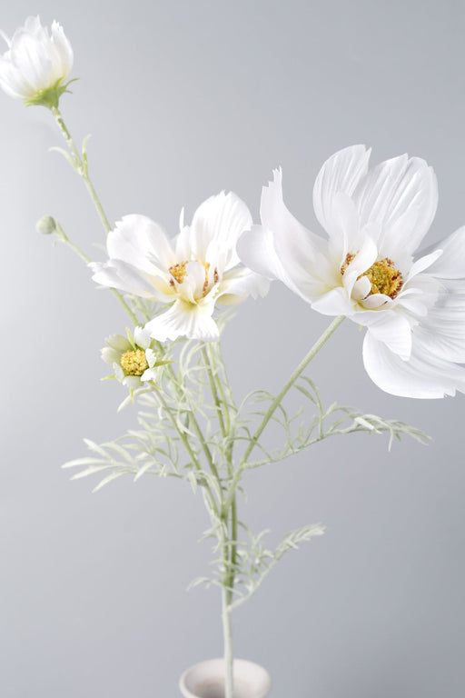 Silk Artificial Cosmos Flower Spray Stems, 10 Pcs, 12 Inch Faux Daisy Wildflowers Bulk