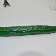 Artificial Cucumber Decoration 10 Pcs Bulk Fake Vegetable Green Plastic for Home Garden