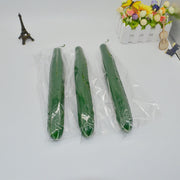 Artificial Cucumber Decoration 10 Pcs Bulk Fake Vegetable Green Plastic for Home Garden