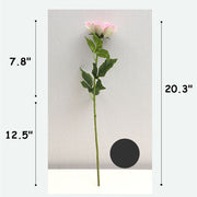 10 Pcs Artificial Dahlia Flower Stems 12 Inch Real Touch Silk Bulk Pack