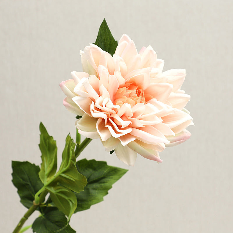 10 Pcs Artificial Dahlia Flower Stems 12 Inch Real Touch Silk Bulk Pack