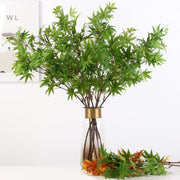 35 Inch Artificial Maple Stems Branches Spray, 10 Pcs Fall Wedding Decorative Plants