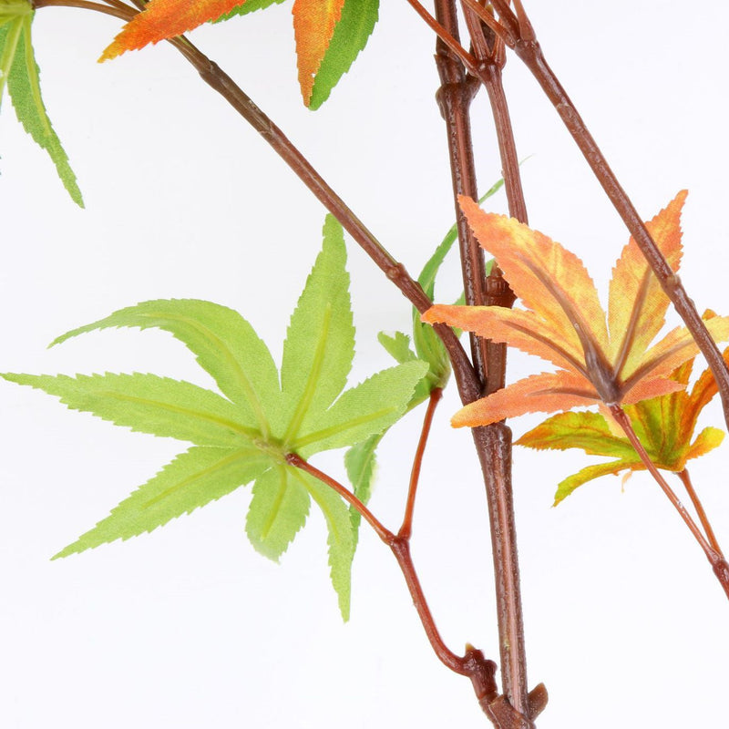 35 Inch Artificial Maple Stems Branches Spray, 10 Pcs Fall Wedding Decorative Plants