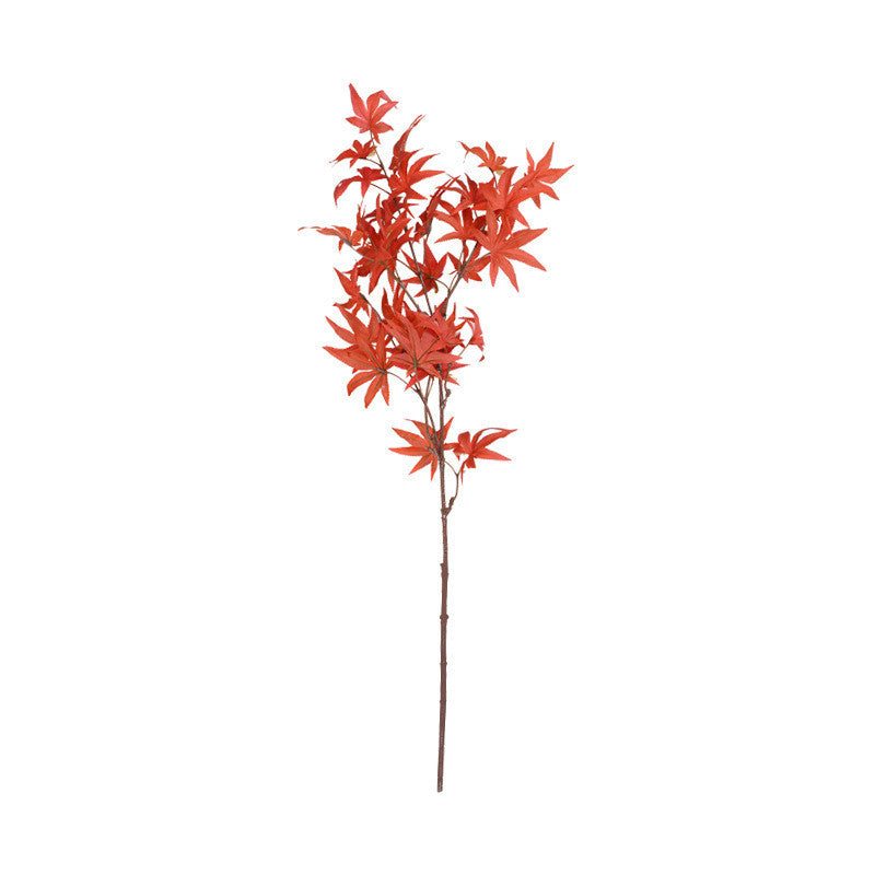 35 Inch Artificial Maple Stems Branches Spray, 10 Pcs Fall Wedding Decorative Plants