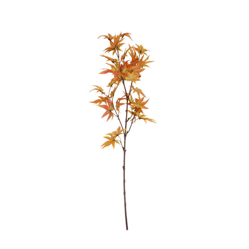 35 Inch Artificial Maple Stems Branches Spray, 10 Pcs Fall Wedding Decorative Plants