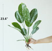 Artificial Fern Bushes 10 Pcs Green Silk Plants for Landscape Decor