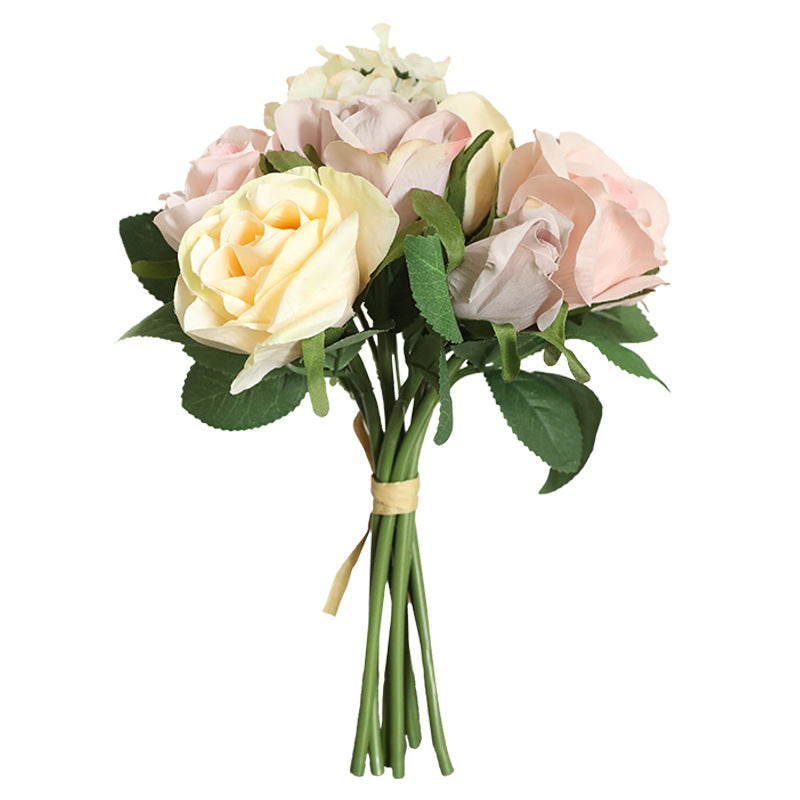 11 Inch Artificial Peony Bouquet 10 Stems Silk Flowers for Wedding Centerpieces