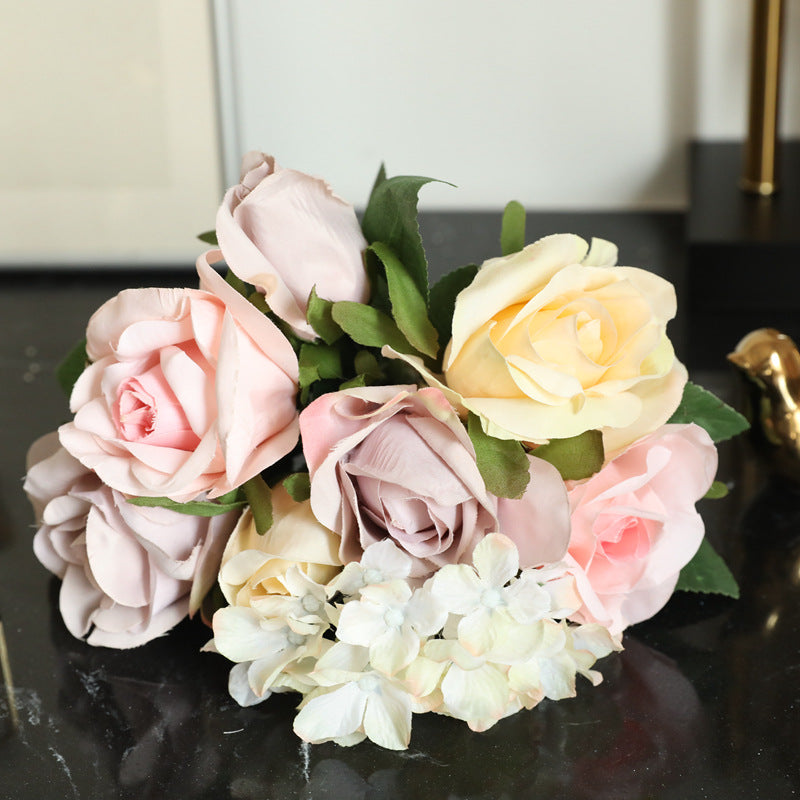 11 Inch Artificial Peony Bouquet 10 Stems Silk Flowers for Wedding Centerpieces