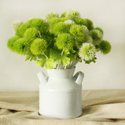 Dianthus Barbatus Artificial Ball Flowers 10 Stems Real Touch Silk 12 Inch