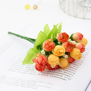1 Bush 9 Inch Artificial Peony Silk Flowers Bouquet - Artificialmerch