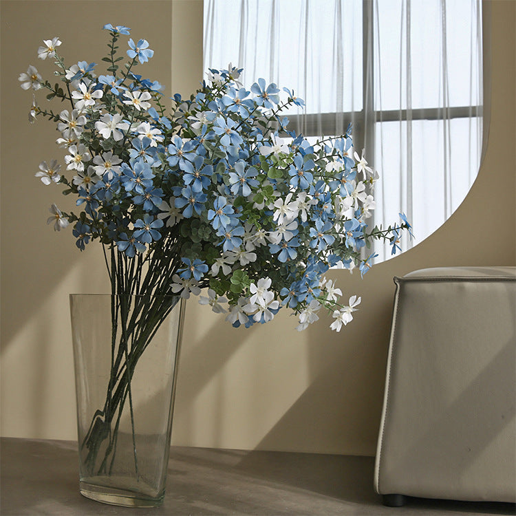 20 Inch Artificial Wild Flower Stems, 10 Pcs Long Silk Floral Branches for Spring Arrangements