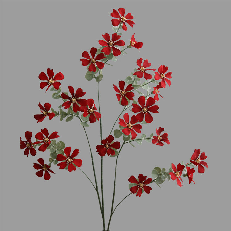 20 Inch Artificial Wild Flower Stems, 10 Pcs Long Silk Floral Branches for Spring Arrangements