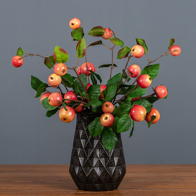 18 Inch Artificial Apple Stems Branches Bulk Quantity