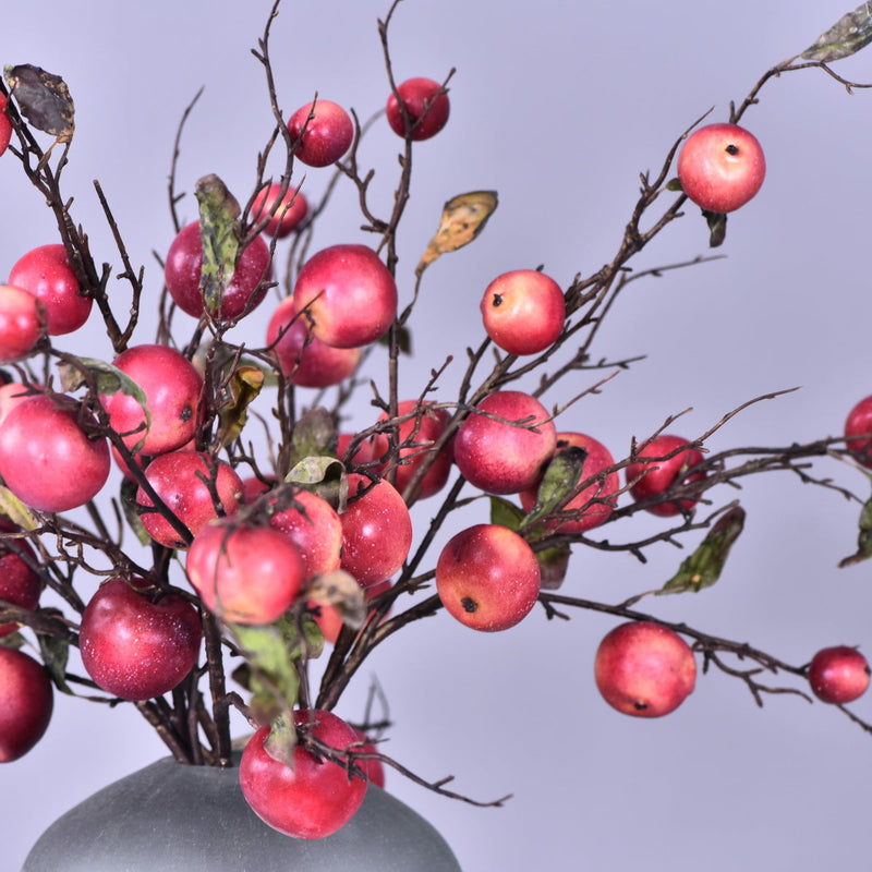 6 Pcs 37 Inch Extra Long Artificial Apple Fruit Stems Bouquets Branches