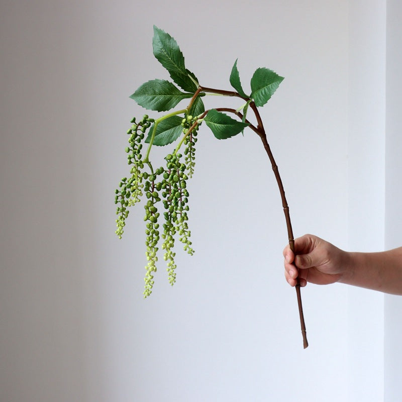 31 Inch Weeping Scabiosa Artificial Flower Stems Bulk 10 Pcs Silk Branch Spray