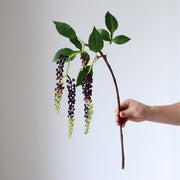 31 Inch Weeping Scabiosa Artificial Flower Stems Bulk 10 Pcs Silk Branch Spray