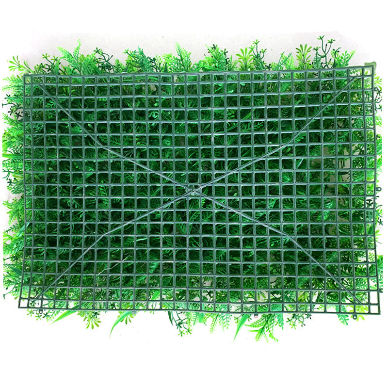 12 Inch Artificial Greenery Panels 12 Pcs UV Protected Green Wall Mat Backdrop