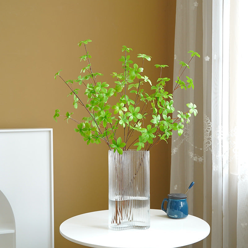 Artificial Greenery Stems 20 Pcs 12 Inch Green Twig Branches Bulk Artificial Plants
