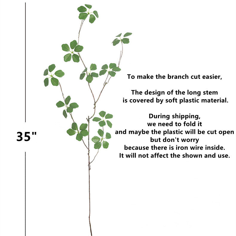 35 Inch Pieris Japonica Artificial Greenery Stem Branch 1 Pc Faux Plant Twig