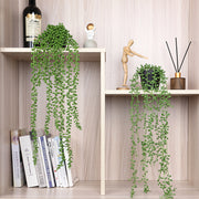 Artificial Hanging Plants in Pots UV Resistant Bulk Quantity Durable Outdoor Decor
