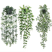 Artificial Hanging Plants in Pots UV Resistant Bulk Quantity Durable Outdoor Decor