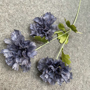 27 Inch Artificial Silk Carnation Stems, 10 Pcs Bulk Wholesale, Retro Style