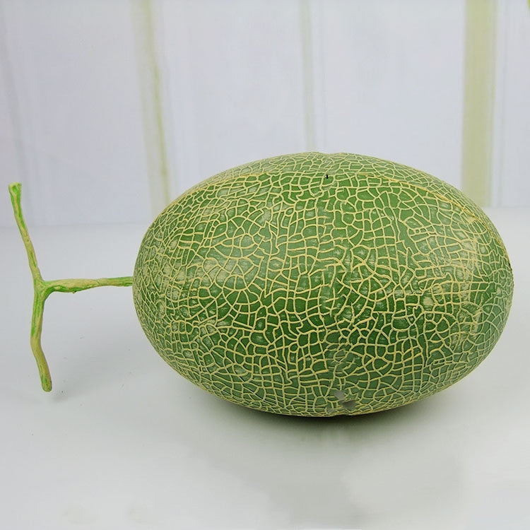 Artificial Honeydew Melon Fruits Bulk 12 Pcs Realistic Decorative Faux Fruit for Home Decor