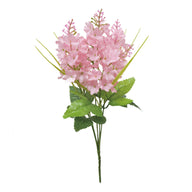 "14.57 Inch Artificial Hyacinth Flowers, 5-Head Fake Hyacinth Bouquet for Home Decor, Faux Flower Arrangement for Wedding/Office/Garden"