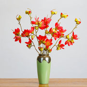 35.4 Inch Artificial Kapok Flower Stems Branches Bulk for Tall Vase Autumn Decoration