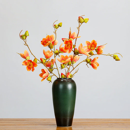35.4 Inch Artificial Kapok Flower Stems Branches Bulk for Tall Vase Autumn Decoration