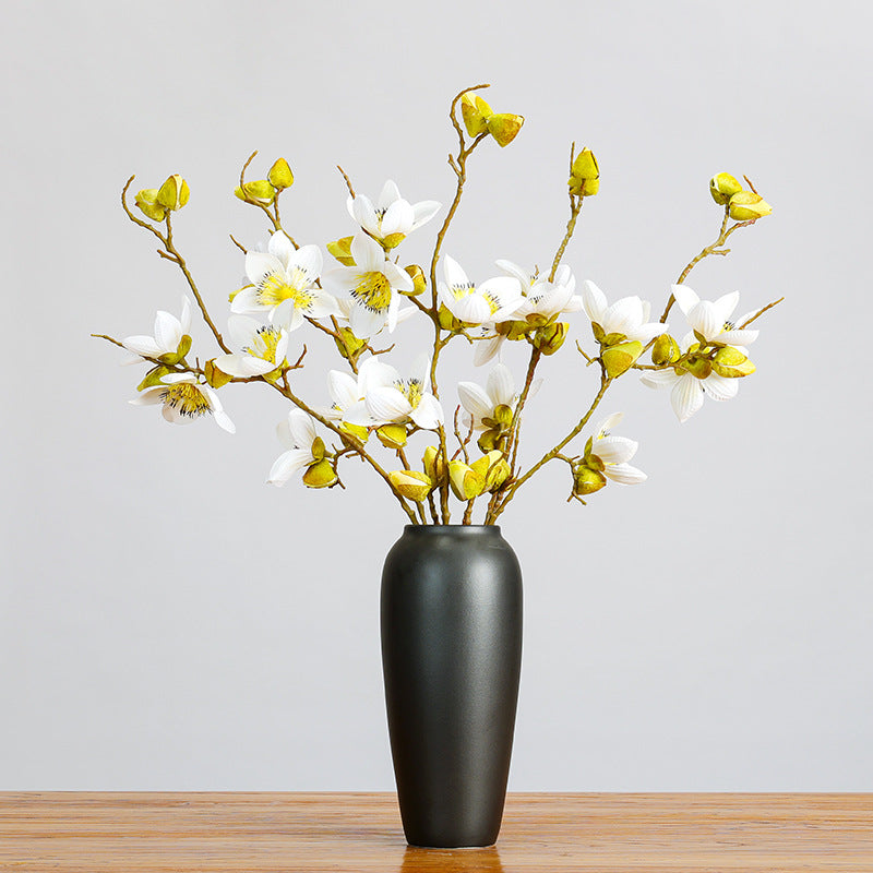 35.4 Inch Artificial Kapok Flower Stems Branches Bulk for Tall Vase Autumn Decoration
