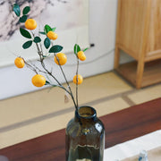 31 Inch Artificial Tangerine Lemon Apple Fruit Stems Branches Bulk Wholesale