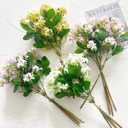 3 Pcs Artificial Silk Lilac Stems Bouquet for DIY Crafts Bulk Wholesale