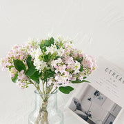 3 Pcs Artificial Silk Lilac Stems Bouquet for DIY Crafts Bulk Wholesale