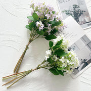 3 Pcs Artificial Silk Lilac Stems Bouquet for DIY Crafts Bulk Wholesale
