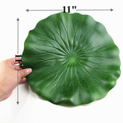 Artificial Lily Leaf Pads for Ponds - Bulk 50 Pcs Artificial Lotus Pad Leaves for Outdoor Water Garden