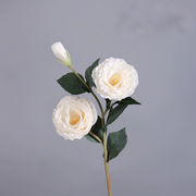 Artificial Lisianthus Flowers 6 Stems 12 Inch Realistic Silk Eustoma for Home Decor