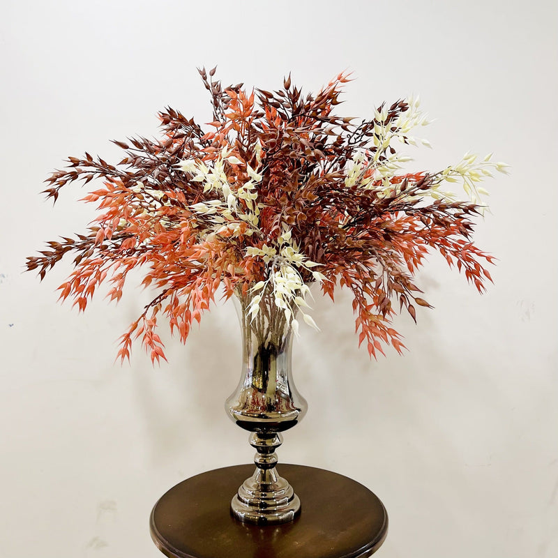 36 Inch Artificial Oat Stems 10 Pcs Bulk Harvest Festival Autumn Decor for Entryway Dining Table Fireplace