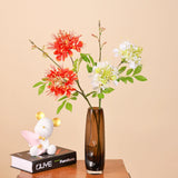 Artificial Pride of Burma Flowers - 2 Stems, 23.6'' Tall, Vibrant & Lifelike