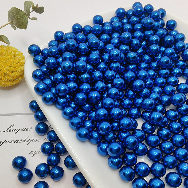 150 Pcs 8mm Artificial Pearl Beads for Crafts Vase Filling Wedding Table Party Decorations