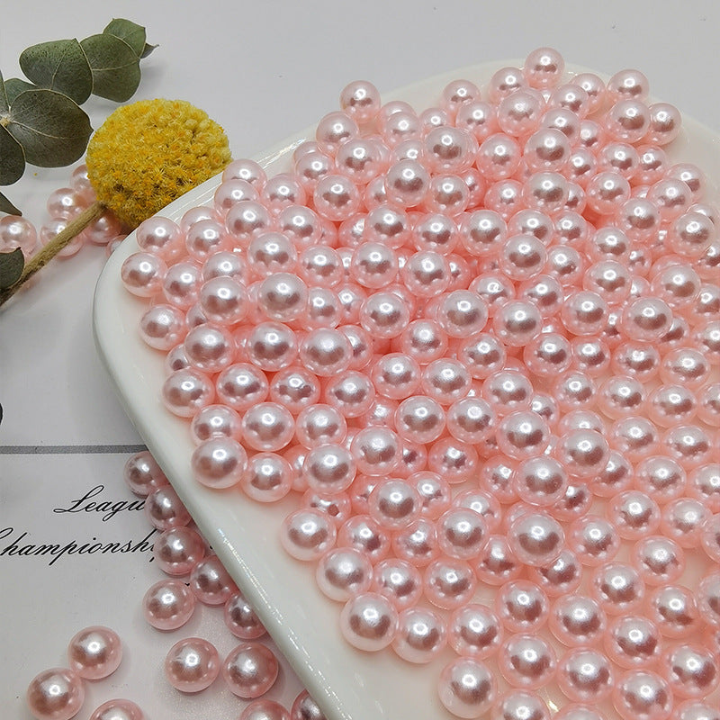 150 Pcs 8mm Artificial Pearl Beads for Crafts Vase Filling Wedding Table Party Decorations