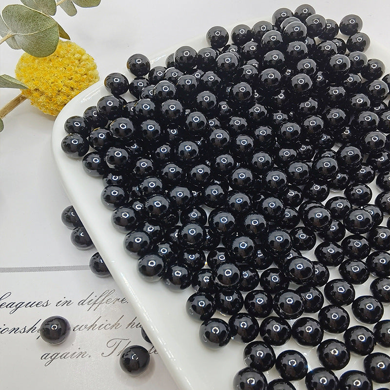 150 Pcs 8mm Artificial Pearl Beads for Crafts Vase Filling Wedding Table Party Decorations