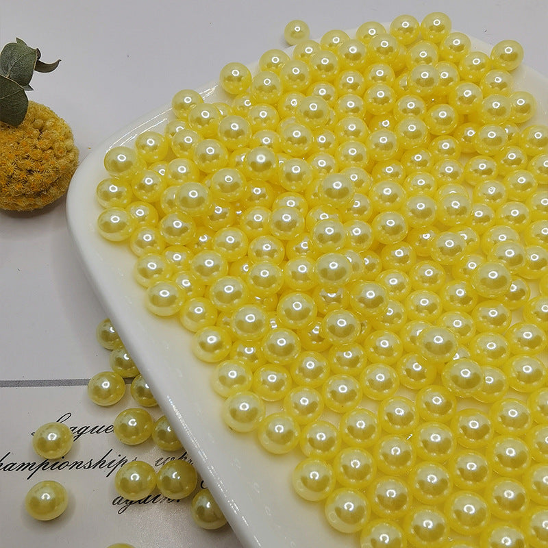 150 Pcs 8mm Artificial Pearl Beads for Crafts Vase Filling Wedding Table Party Decorations