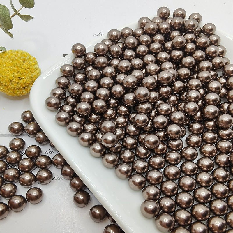 150 Pcs 8mm Artificial Pearl Beads for Crafts Vase Filling Wedding Table Party Decorations