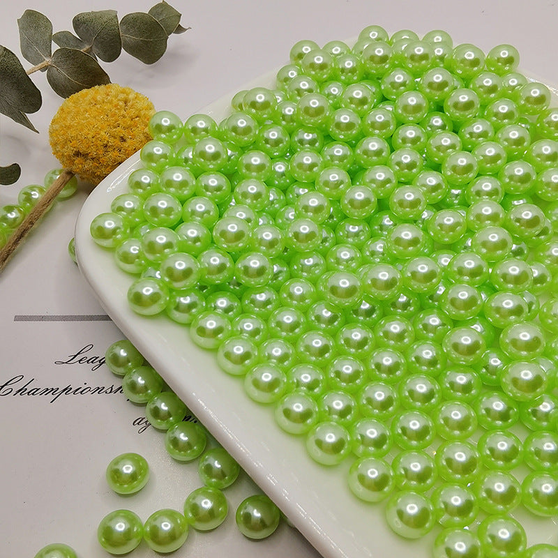 150 Pcs 8mm Artificial Pearl Beads for Crafts Vase Filling Wedding Table Party Decorations