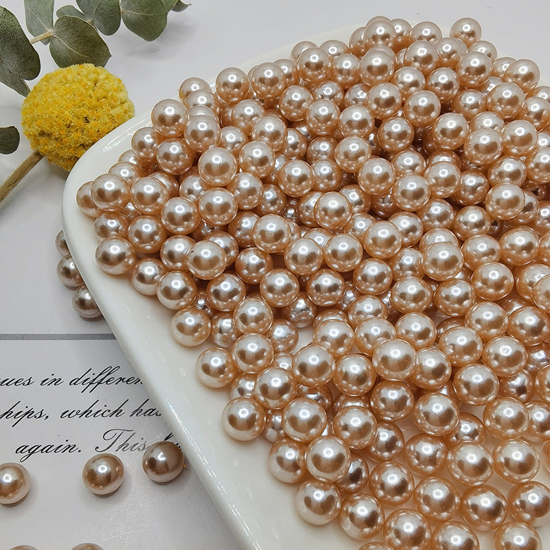 150 Pcs 8mm Artificial Pearl Beads for Crafts Vase Filling Wedding Table Party Decorations