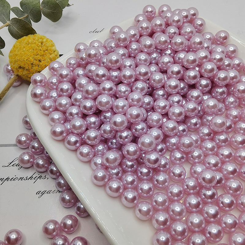 150 Pcs 8mm Artificial Pearl Beads for Crafts Vase Filling Wedding Table Party Decorations