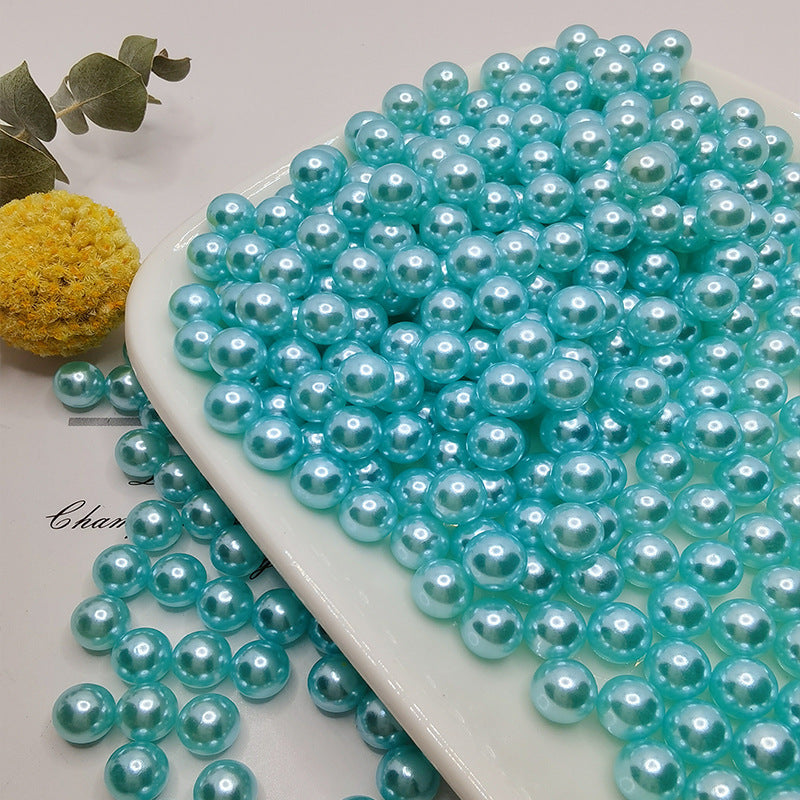 150 Pcs 8mm Artificial Pearl Beads for Crafts Vase Filling Wedding Table Party Decorations