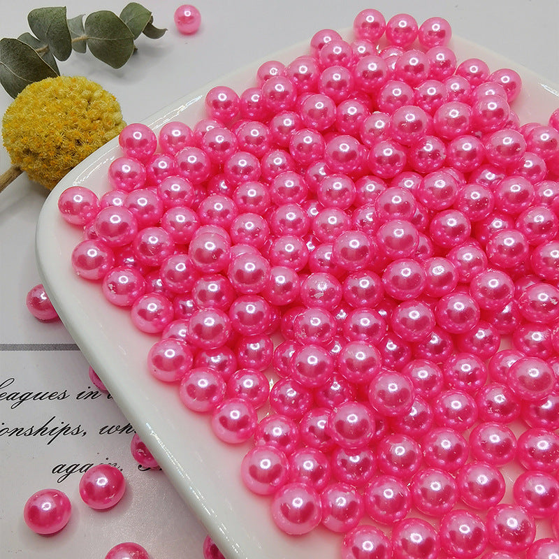150 Pcs 8mm Artificial Pearl Beads for Crafts Vase Filling Wedding Table Party Decorations